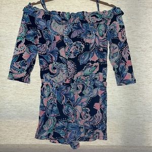 Girls Lilly Pulitzer XL 12/14 romper